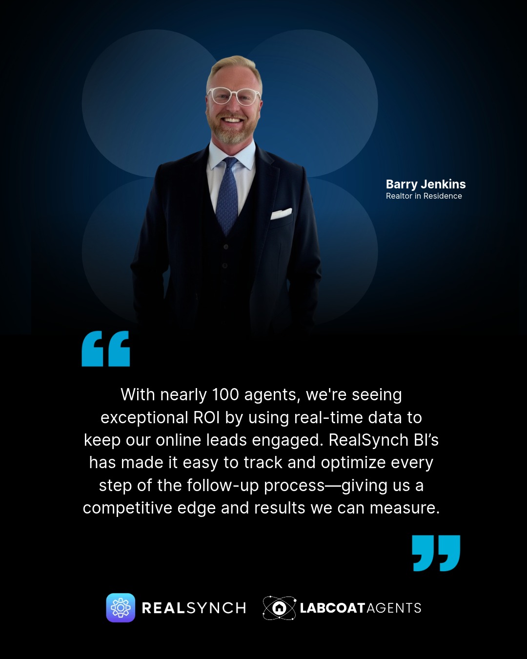 RealSynch testimonial example